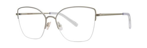 Silver Vera Wang V556 Eyeglasses.