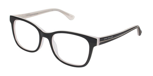 Black/White Ann Taylor AT323 Eyeglasses.