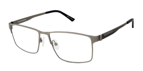 C01 Matte Gunmetal Tlg NU023 Titanium Eyeglasses.