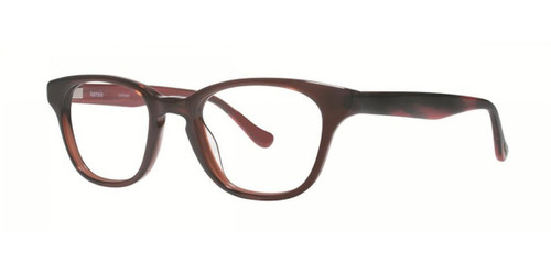 Brown Kensie RX Contrast Eyeglasses 