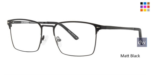 Matt Black Vivid Collection Ultem 2032 Eyeglasses.