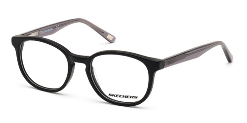 Matte Black Skechers SE1163 Eyeglasses.