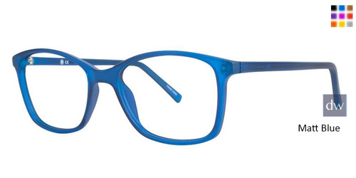 Matt Blue Vivid Soho 125 Eyeglasses.