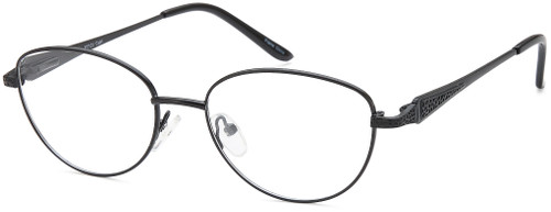 Black CAPRI Peachtree PT101 Eyeglasses