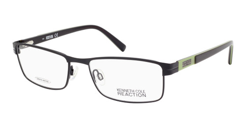 Matte Black Kenneth Cole Reaction KC0752 Eyeglasses.