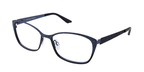 Navy Brendel 902176 Eyeglasses.