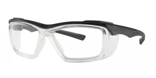 Black Crystal Wolverine W036 Safety Eyeglasses