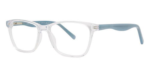 Crystal Blue/White Vivid Kids 163 Eyeglasses