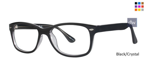 Black/Crystal Vivid Soho 121 Eyeglasses.