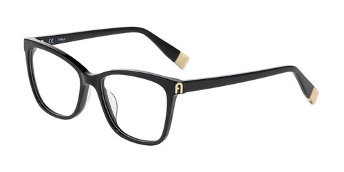 Black 0700 Furla VFU392 Eyeglasses.