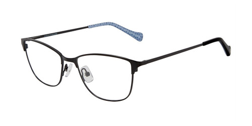 Black Lucky Brand D113 Eyeglasses.