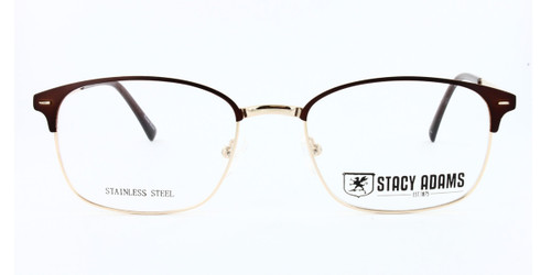 Brown STACY ADAMS 1102 Eyeglasses