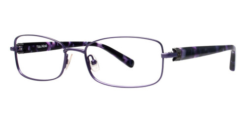 Lilac Vera Wang V336 Eyeglasses.