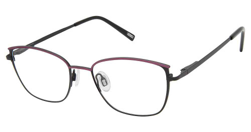 Black Purple kliik Denmark K-691 Eyeglasses