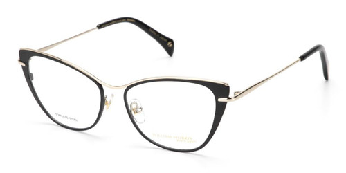 Black/Gold William Morris Black Label BLVANESSA Eyeglasses
