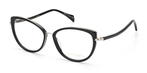 Black/Silver William Morris Black Label BLREBECCA Eyeglasses