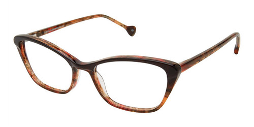 Espresso Rose (C2) Lisa Loeb Wild Plum Eyeglasses.