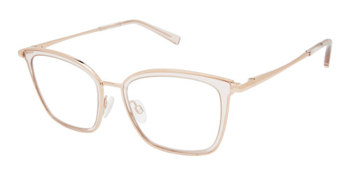 Rose Gold Kate Young For Tura K342 Eyeglasses