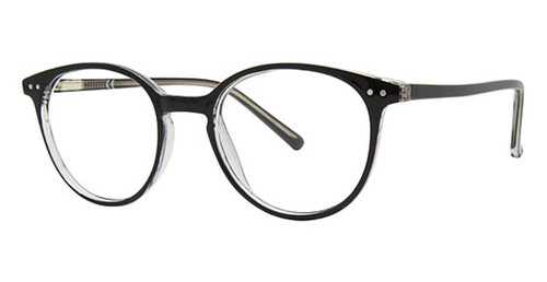 Black Crystal Vivid Metro 55 Eyeglasses