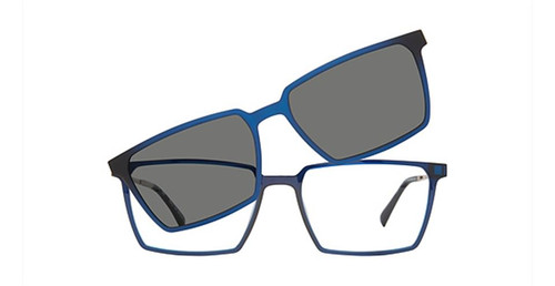 Matt Blue/Tortoise Vivid Collection Vivid 6029 Eyeglasses.