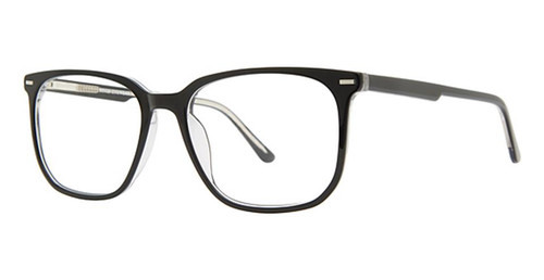 Black/Crystal Vivid Collection Vivid 939 Eyeglasses.