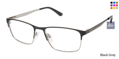 Black Grey Superflex SF-594 Eyeglasses
