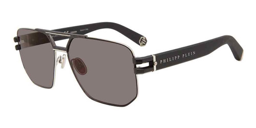 Black Philipp Plein SPP012M Sunglasses.