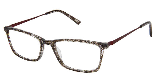 Black Mesh Kliik Denmark K-718 Eyeglasses - Teenager