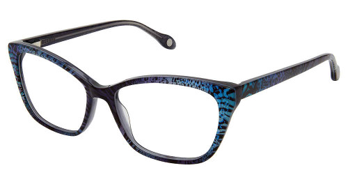 S401-BLUE-TURQUOISE Fysh F-3695 Eyeglasses