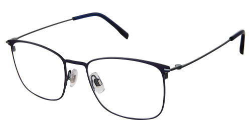 EVATIK E-9244 Eyeglasses NAVY GREY