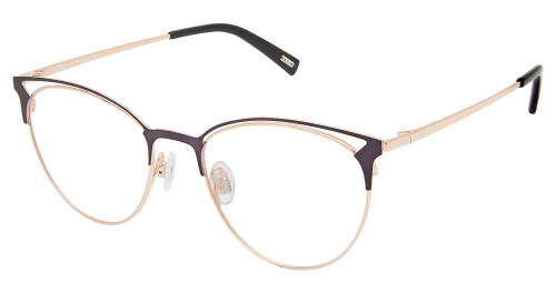 PURPLE ROSE GOLD Kliik Denmark K-698 Eyeglasses