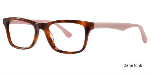 Demi Pink Vivid Collection Vivid 857 Eyeglasses.