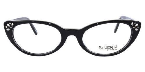 Black ST. Moritz RHONA Eyeglasses