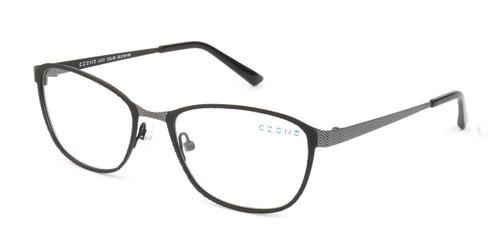 Black/Grey C-Zone L4131 Eyeglasses.