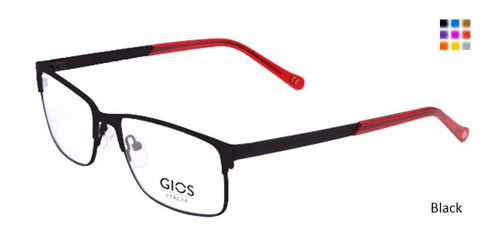 Black Gios Italia LP100050 Eyeglasses