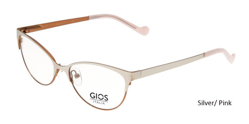 Silver/ Pink Gios Italia LP100029 Eyeglasses