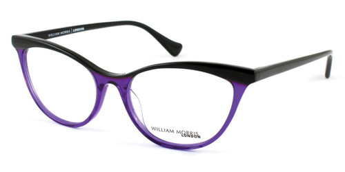 Blue/Black Top William Morris London WM6984 Eyeglasses.