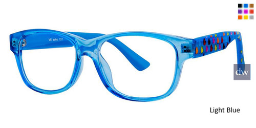 Light Blue Vivid Soho 131 Eyeglasses.