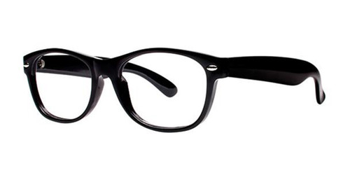 Matte Black Parade Q Series 1717 Eyeglasses.