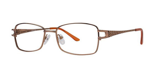 Brown Elan 3408 Eyeglasses.