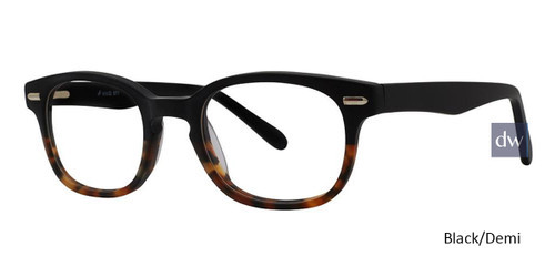 Black/Demi Vivid 871 Eyeglasses - Teenager.