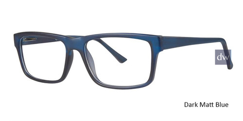 Dark Matt Blue Vivid Metro 19 Eyeglasses.