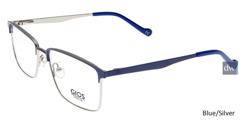 Blue/Silver Gios Italia GLP100062 Eyeglasses