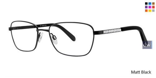 Matt Black Vivid Collection 3014 Eyeglasses.