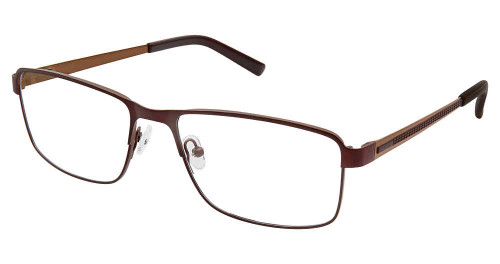 Brown Light Brown Superflex Titan SF-1095T Eyeglasses