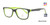 Black/Green CIE SEC501 Eyeglasses -Teenager.