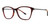 Demi Wine Vivid Collection Vivid 631 Eyeglasses.