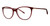 Wine Pearl Crystal Vivid Collection Vivid 630 Eyeglasses.