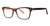 Brown Vivid Collection Vivid 881 Eyeglasses.
