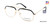 Black/Gold William Morris Charles Stone NY CSNY30025 Eyeglasses